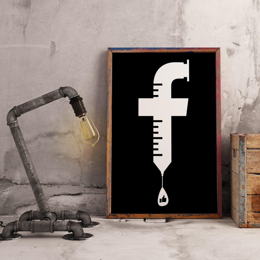 f02Plakat Facebook strzykawka